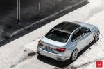BMW M3 Sedan on Vossen Wheels (VFS10) 2017 года